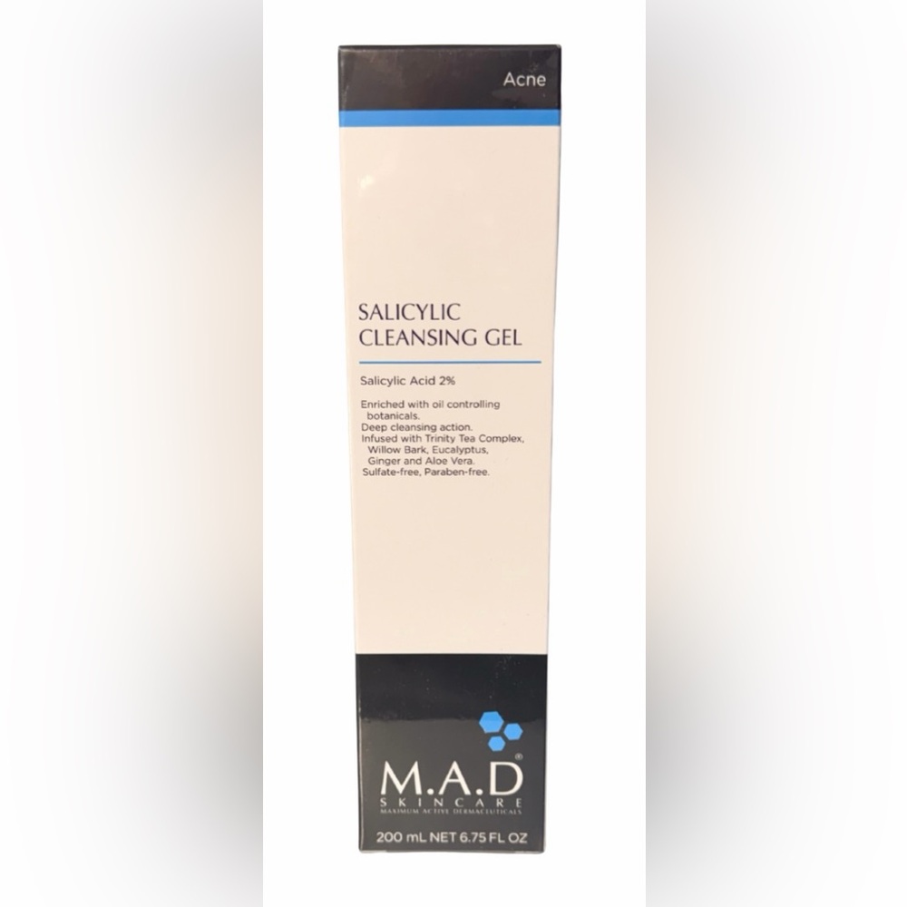 MAD Skincare Salicylic Cleansing Gel - For Acne Prone Skin